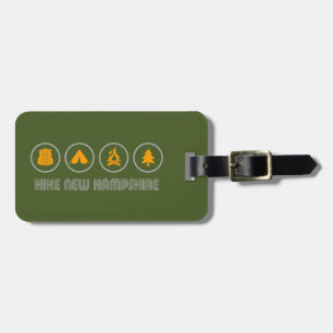 Hike New Hampshire Luggage Tag