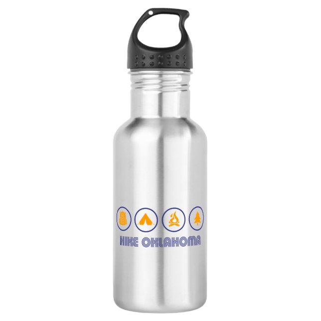 Hike Oklahoma 532 Ml Water Bottle (Front)