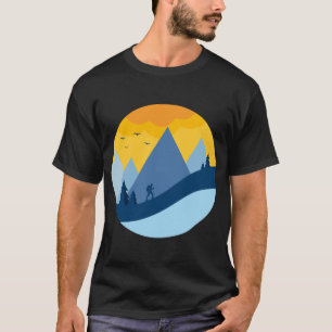 Hike On The Mountain Adventure  T-Shirt