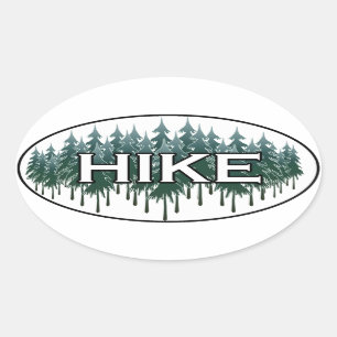 HIKE Oval Logo Sticker