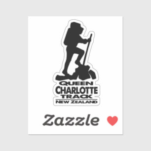 Hike - Queen Charlotte Track - New Zealand Sticker