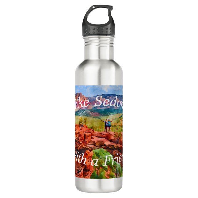 Hike Sedona with a Friend 710 Ml Water Bottle (Front)