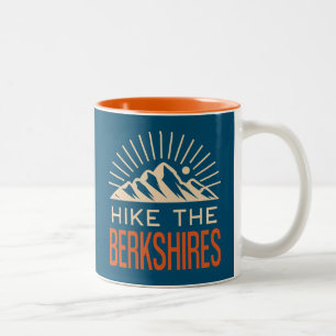 Hike The Berkshires Massachusetts Sunburst Two-Tone Coffee Mug