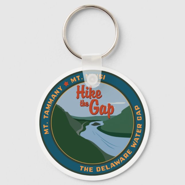 Hike the Gap - Keychain (Front)