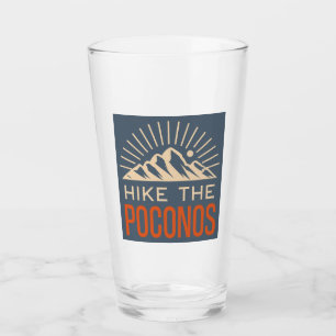 Hike The Poconos Sunburst Glass