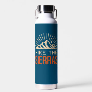Hike The Sierras California Sunburst Water Bottle