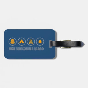 Hike Vancouver Island British Columbia Luggage Tag