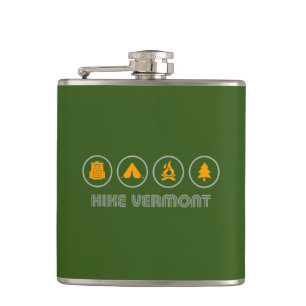 Hike Vermont Hip Flask