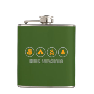 Hike Virginia Hip Flask