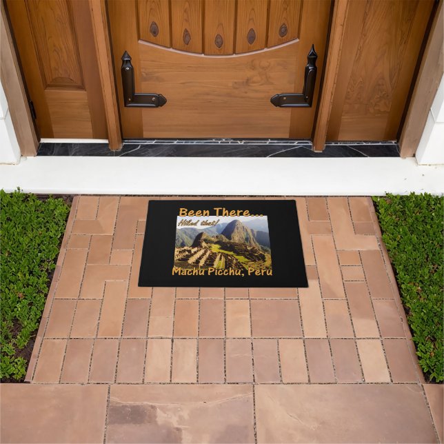 Hiked the Inca Trail - Machu Picchu Doormat (Outdoor)