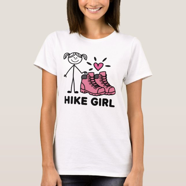 Hiker girl T-Shirt (Front)
