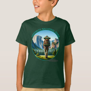 Hiker in Yosemite National park T-Shirt