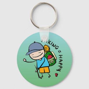 Hiker Keychain