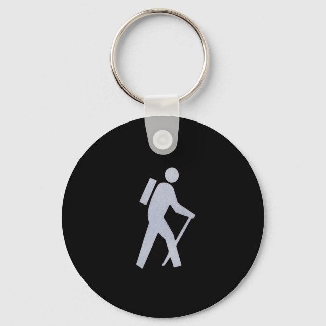 Hiker Keychain (Front)