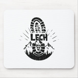 Hiker Lech Vorarlberg Austria Vacation Mouse Pad