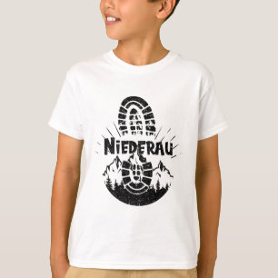 Hiker Niederau Tyrol Austria Vacation T-Shirt