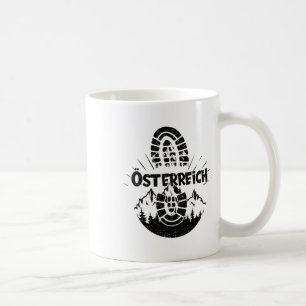 Hiker Österreich Hiking Austria Vacation Coffee Mug