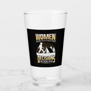 Hiker Women Belong To All Places Glass