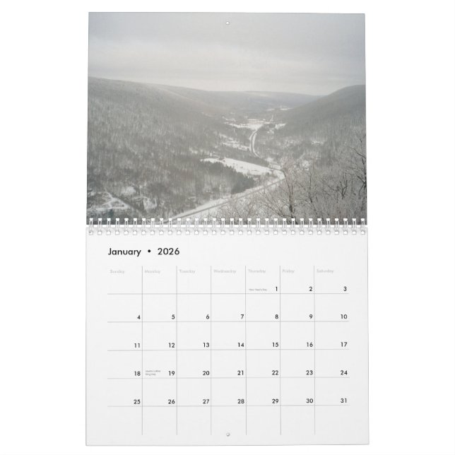 Hiking Across New York 2011 Calendar (Jan 2026)