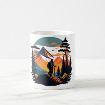 hiking adventure mug