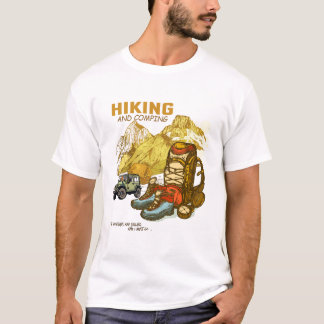 Hiking And Camping T-Shirt