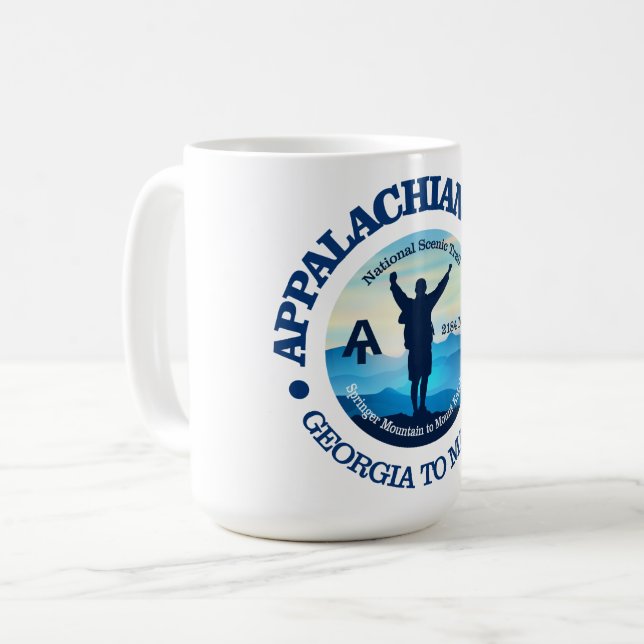Hiking (Appalachian Trail) 2 Coffee Mug (Front Left)