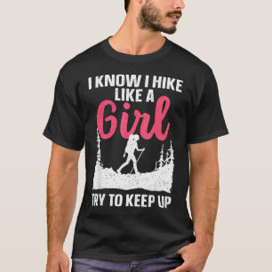 Hiking Art For Outdoor Nature Hiker Camping T-Shirt