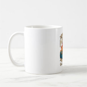 Hiking Bolognese Dog Mountains Sunset Coffee Mug