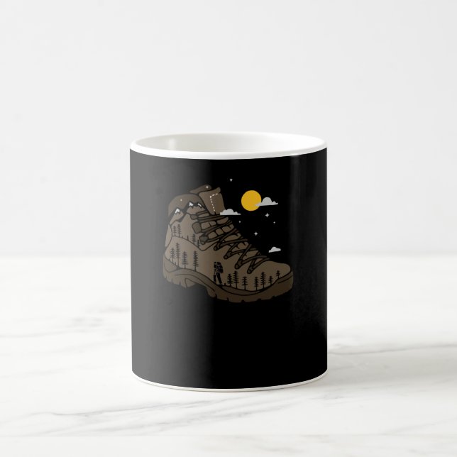 Hiking Boot Coffee Mug (Center)