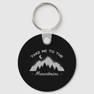 Hiking Camping Climbing Scout Outdoor Mountains T  Keychain