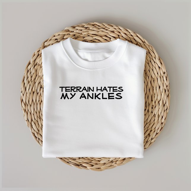 Hiking camping trekking humor black T-Shirt (Creator Uploaded)