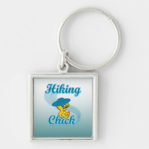Hiking Chick #3 Keychain