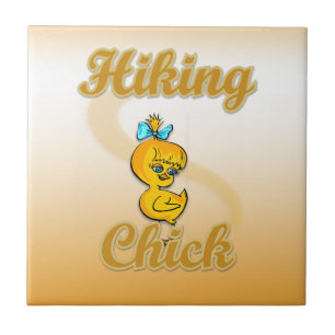 Hiking Chick Tile