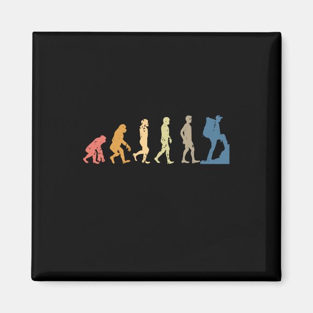 Hiking Evolution Magnet (Front)