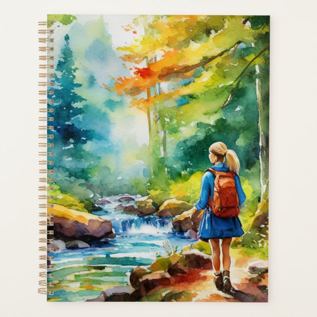 Hiking Girl Planner (Front)