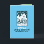 hiking goodtime birthday card<br><div class="desc">the perfect gift for the adventurous friend or family member</div>