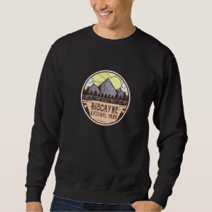 Hiking Hiker Florida Vintage Biscayne National Par Sweatshirt