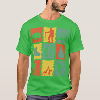 Hiking Hiking Stuff Retro T-Shirt