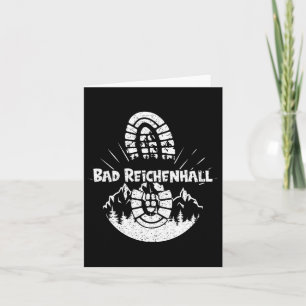 Hiking In Bad Reichenhall Germany Vacation Hiker Card