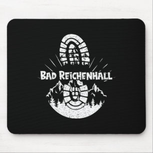 Hiking In Bad Reichenhall Germany Vacation Hiker Mouse Pad
