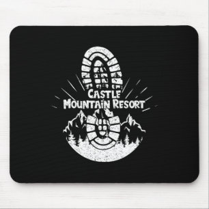 Hiking In Castle Mountain Resort Vacation Ski 1 Mouse Pad