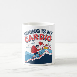 Hiking Is My Cardio Coffee Mug