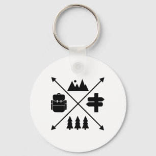 Hiking keychain