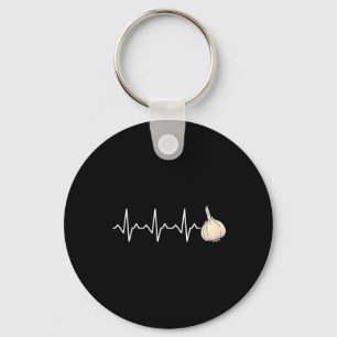 Hiking Lover Design Garlic Lover  Keychain