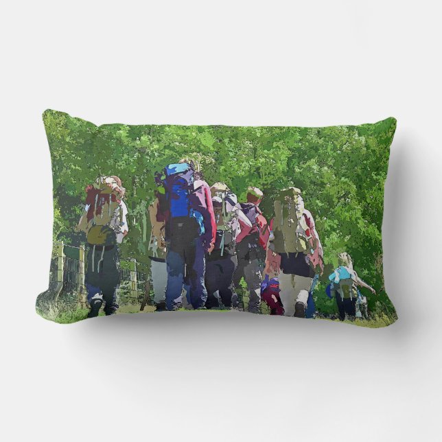 HIKING LUMBAR PILLOW (Front)