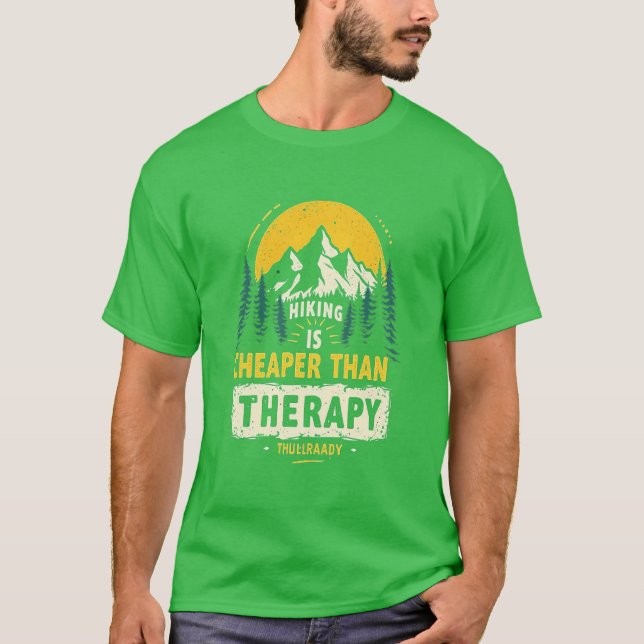 Hiking men Adventure tshirt (Front)