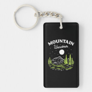 Hiking Mountain Wanderer Keychain