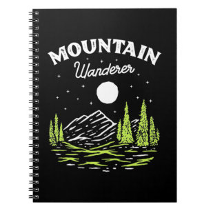 Hiking Mountain Wanderer Notebook