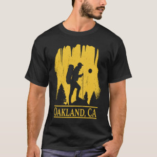 Hiking Oakland California Hiker Trip Souvenir T-Shirt