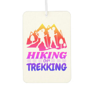 Hiking or Trekking Air Freshener